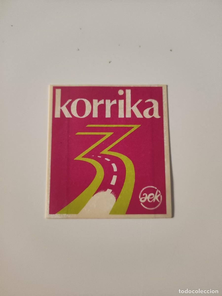 Pegatinas de colecci&oacute;n: Pegatina: Korrika. - Foto 1