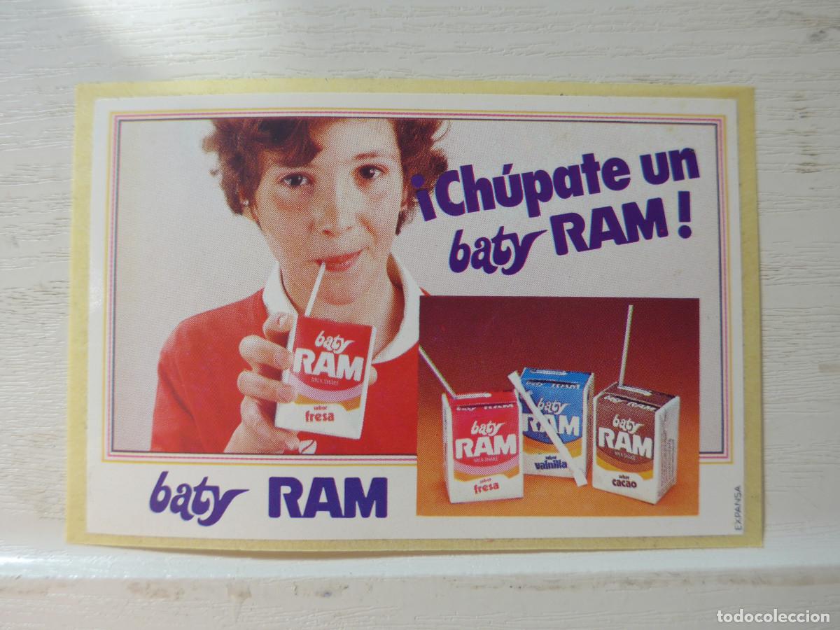 Adesivi di collezione: PEGATINA CHUPATE UN BATY RAM