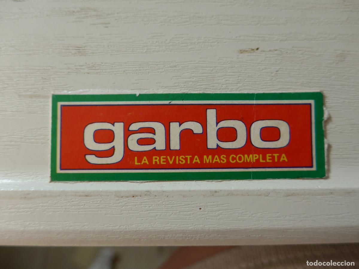 Adesivi di collezione: PEGATINA REVISTA GARBO