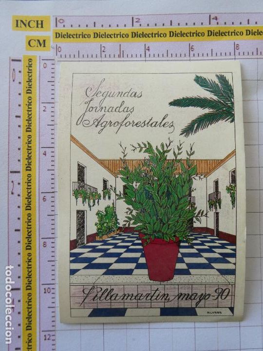 Collection stickers: PEGATINA NATURALEZA ECOLOG&Iacute;A. SEGUNDAS JORNADAS AGROFORESTALES VILLAMARTIN 1990 302