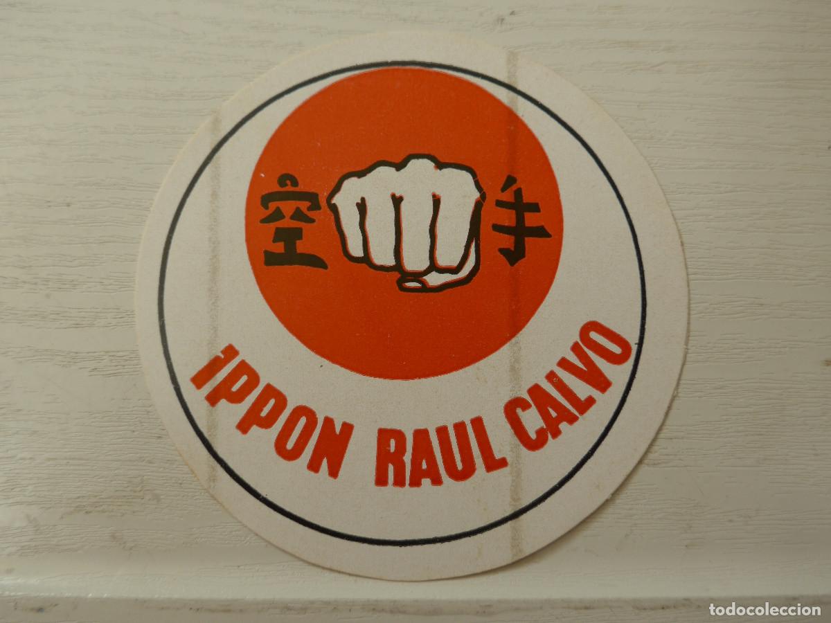 Pegatinas de colecci&oacute;n: PEGATINA IPPON RAUL CALVO - Foto 1