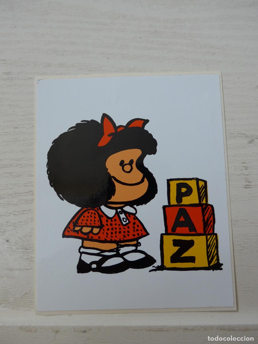Pegatinas de colecci&oacute;n: PEGATINA MAFALDA PAZ - Foto 1