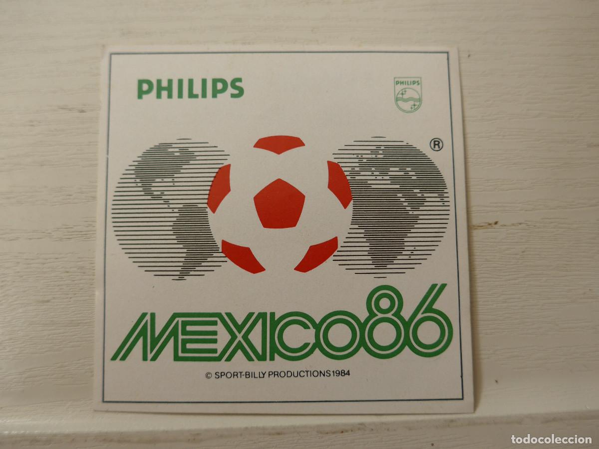 Adesivi di collezione: PEGATINA PHILIPS MEXICO 86