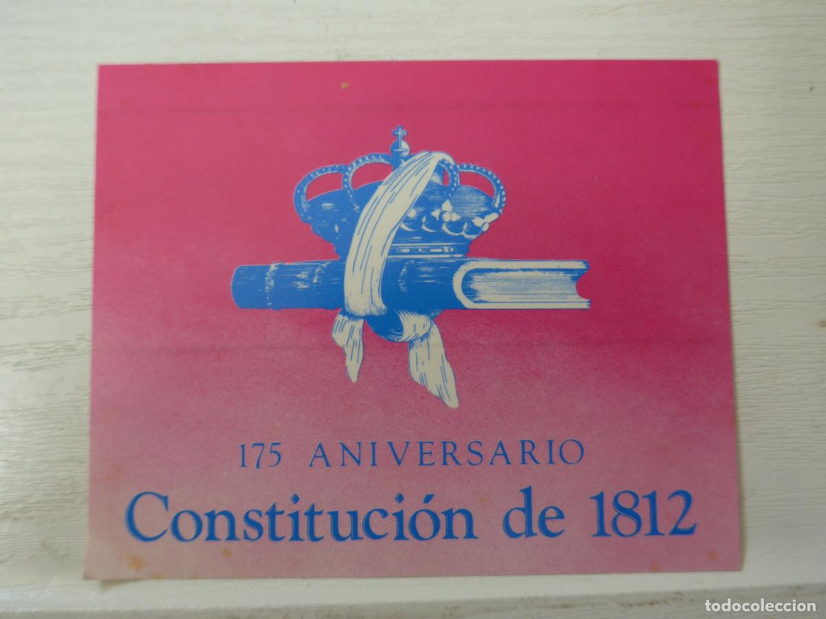Pegatinas de colecci&oacute;n: PEGATINA DEL 175 ANIVERSARIO DE LA CONSTITUCION DE 1812