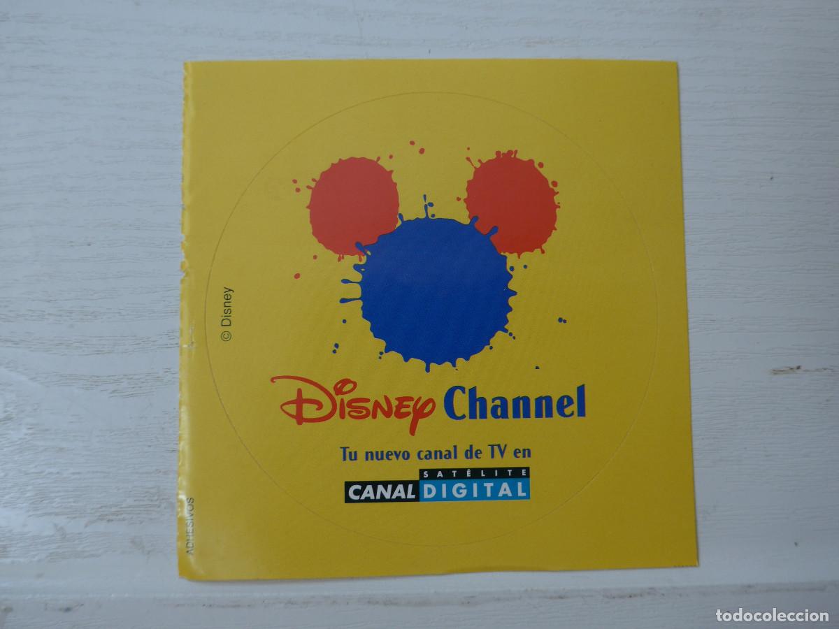 Autocollants de collection: PEGATINA DISNEY CHANNEL CANAL SATELITE DIGITAL