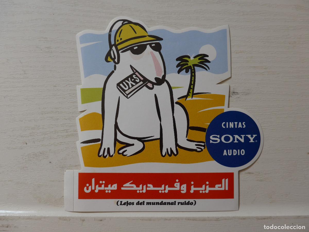Pegatinas de colecci&oacute;n: PEGATINA CINTAS SONY AUDIO - Foto 1