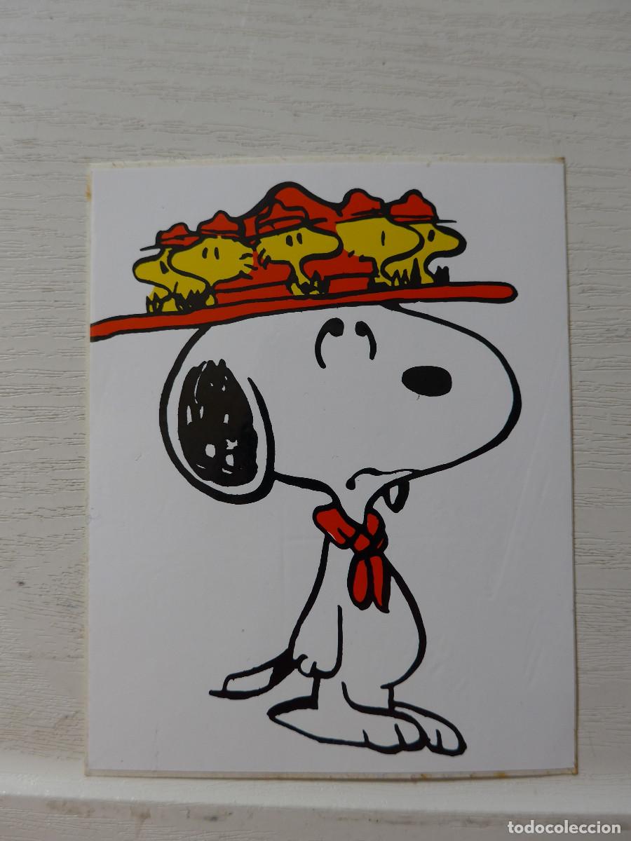 Pegatinas de colecci&oacute;n: PEGATINA SNOOPY SCOUTS - Foto 1