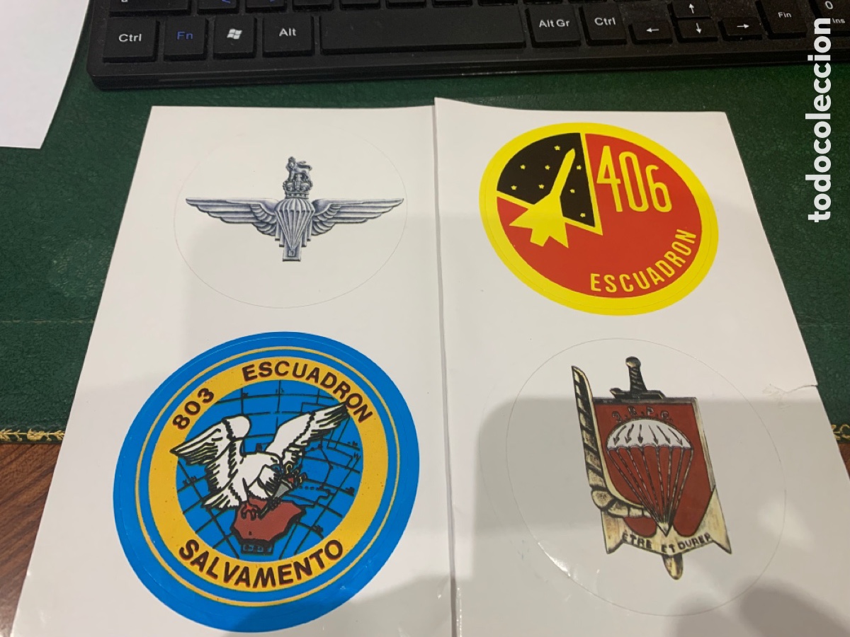 Pegatinas de colecci&oacute;n: 4 Pegatinas Ejercito del Aire - Foto 1