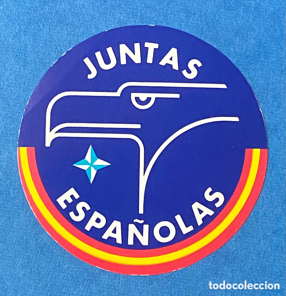 Pegatinas de colecci&oacute;n: ADHESIVO PEGATINA POLITICA JUNTAS ESPA&Ntilde;OLAS 1980&rsquo;s ULTRADERECHA FASCISTA.