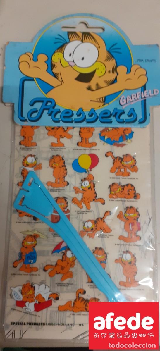 Pegatinas de colecci&oacute;n: ANTIGUAS CALCOMANIAS PRESSERS DE GARFIELD A ESTRENAR