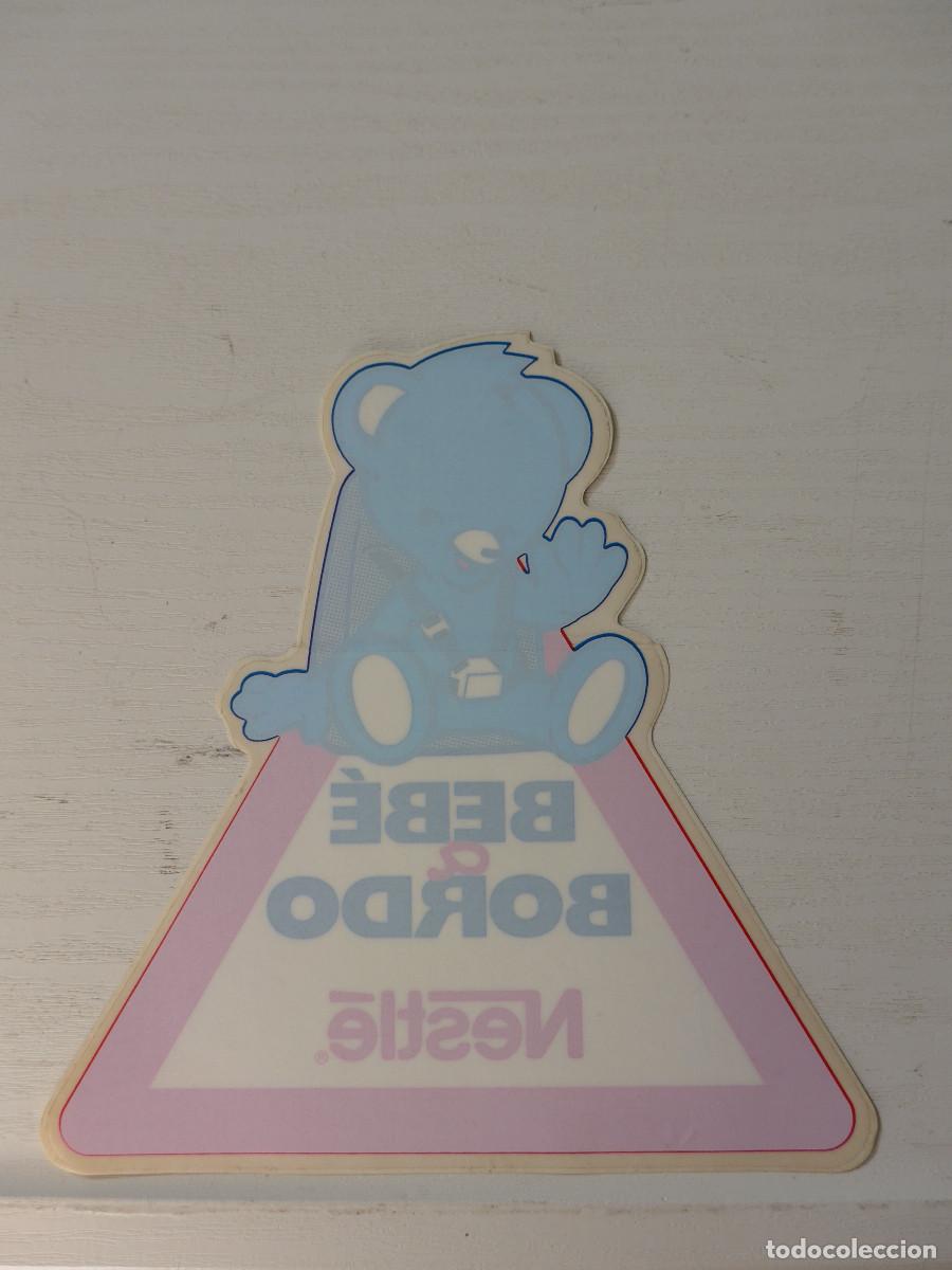 Collection stickers: PEGATINA BEBE A BORDO NESTLE