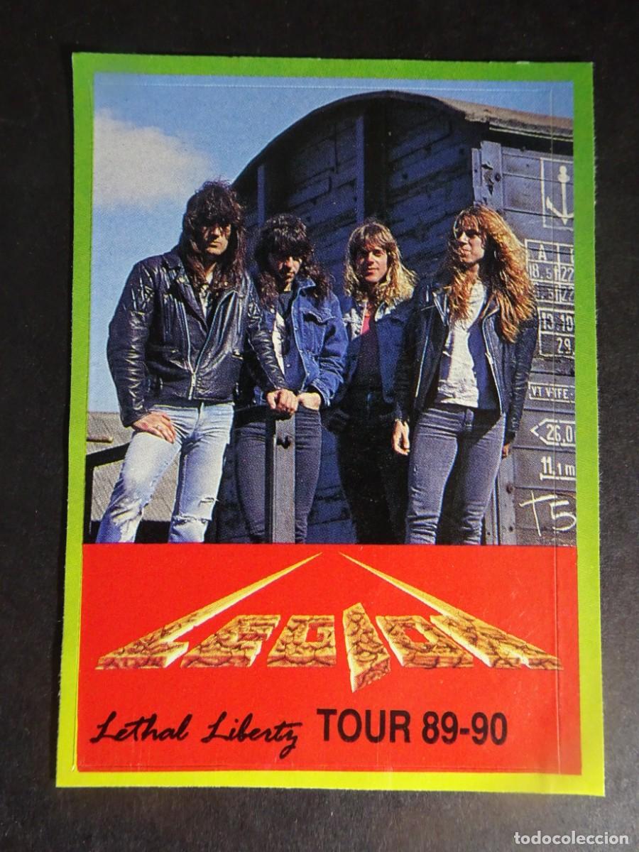Pegatinas de colecci&oacute;n: ADHESIVO PEGATINA , LEGION , LETHAL LIBERTY, TOUR 89-90, TAMA&Ntilde;O PEQUE&Ntilde;O, VER FOTOS