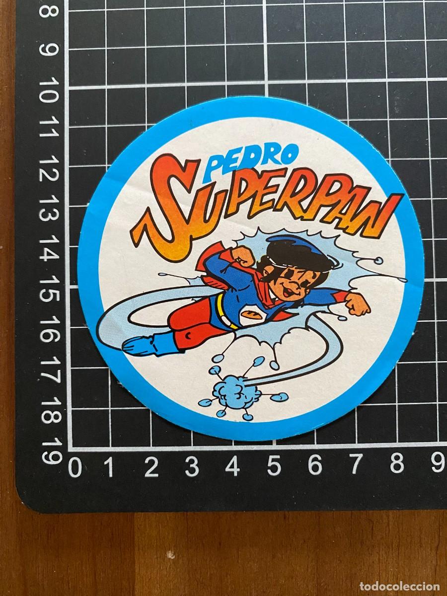 Pegatinas de colecci&oacute;n: ANTIGUA PEGATINA PEDRO SUPERPAN JUVENALIA A&Ntilde;OS OCHENTA