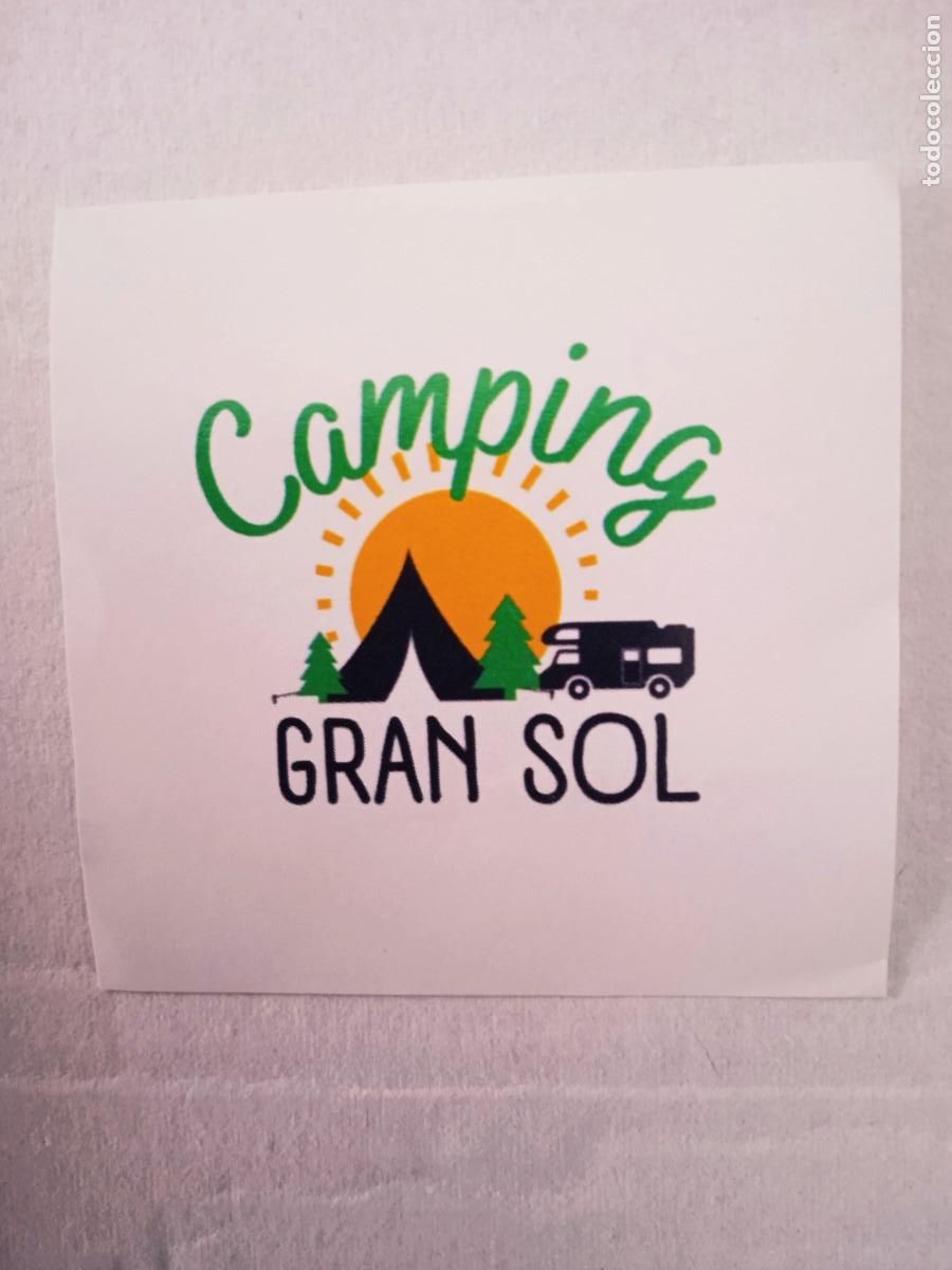 Pegatinas de colecci&oacute;n: PEGATINA *Camping Gran sol* - Foto 1