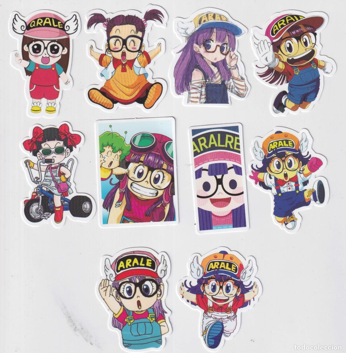 Pegatinas de colecci&oacute;n: DIEZ PEGATINAS DE ARALE