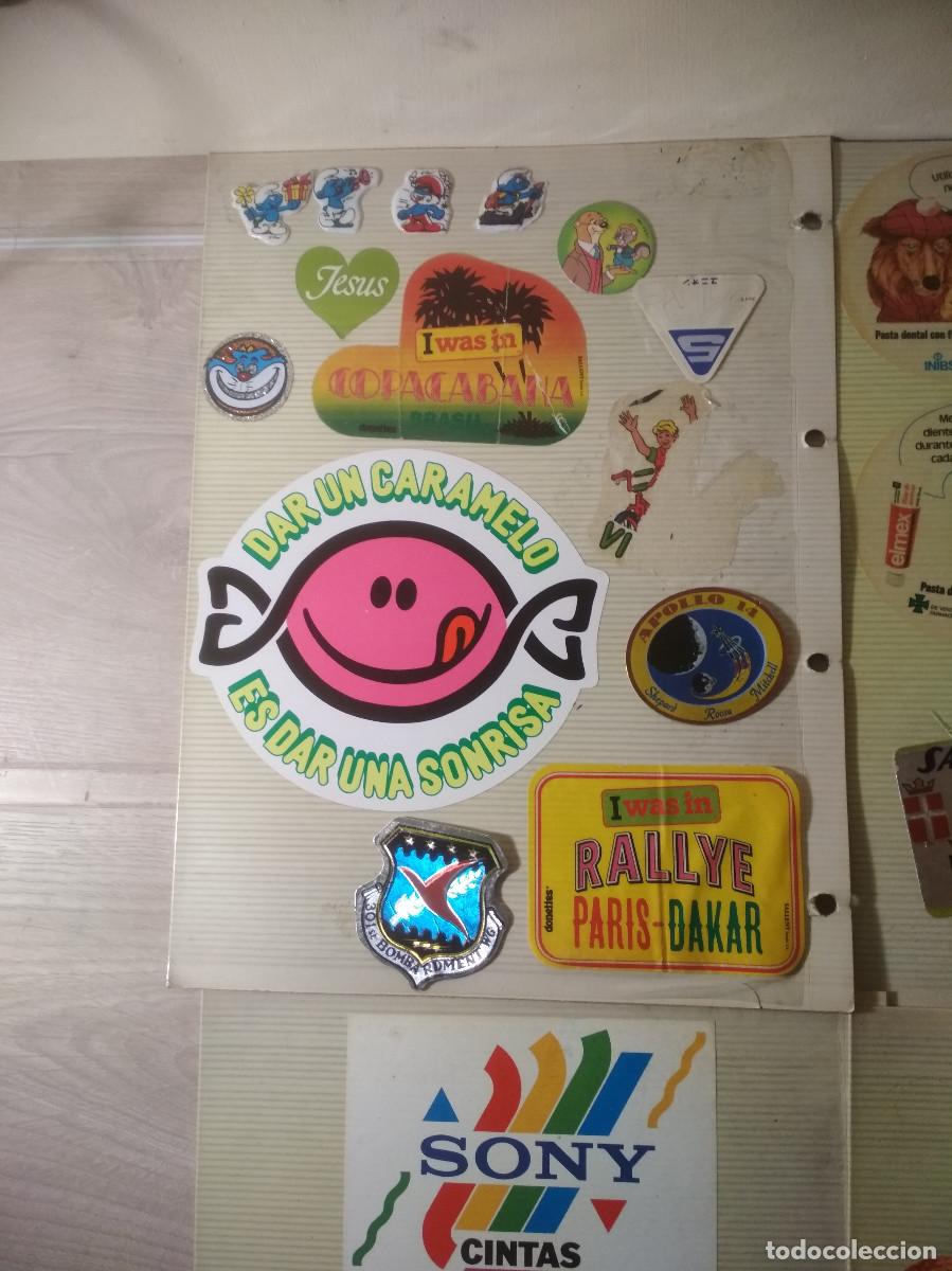 Pegatinas de colecci&oacute;n: Lote pegatinas vintage - Foto 2