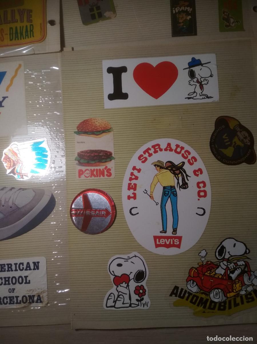 Pegatinas de colecci&oacute;n: Lote pegatinas vintage - Foto 4