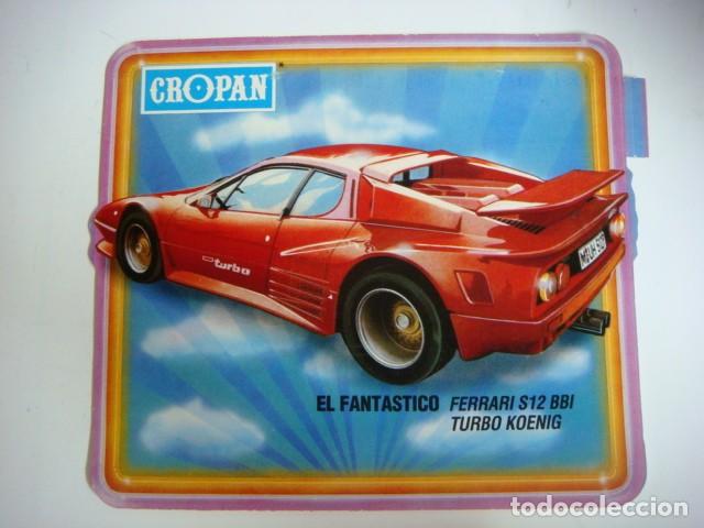 Pegatinas de colecci&oacute;n: PEGATINA DE CROPAN EL FANTASTICO FERRARI S 12 BBI TURBO KOENIG-(&)