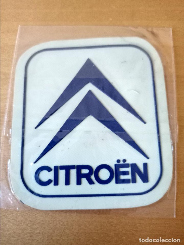 Pegatinas de colecci&oacute;n: CITROEN LOGO CAUCHO
