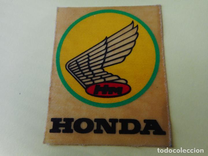 Pegatinas de colecci&oacute;n: ANTIGUA PEGATINA TELA HONDA
