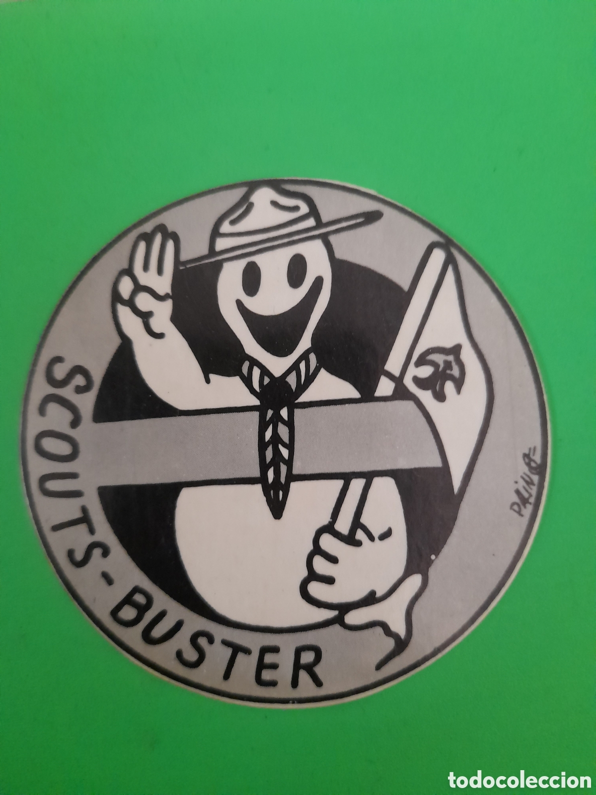 Autocollants de collection: Antigua pegatina, Scouts - Buster