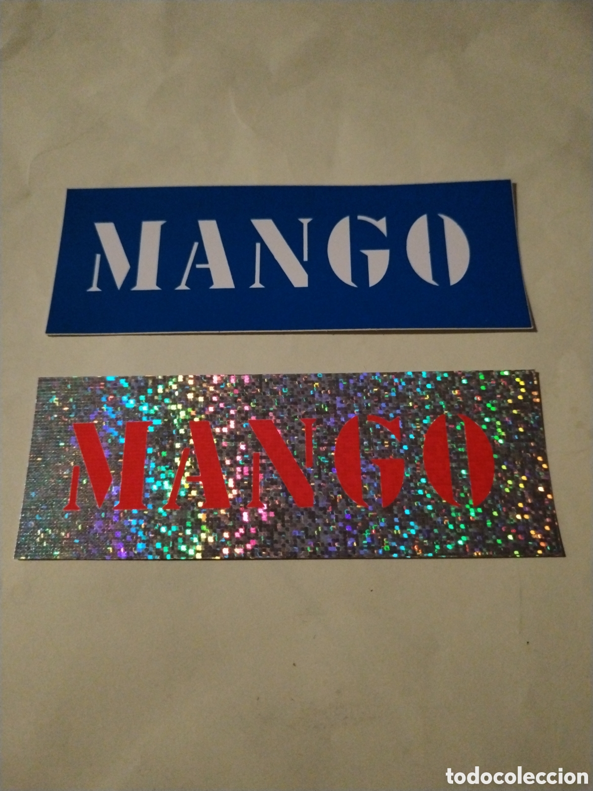 Pegatinas de colecci&oacute;n: 3 pegatina publicidad Mango - Foto 1
