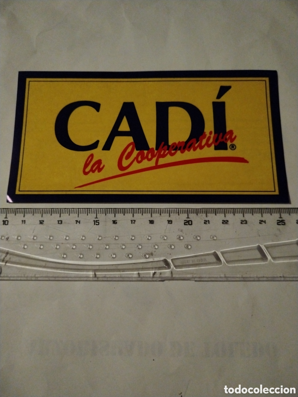 Pegatinas de colecci&oacute;n: Pegatina Cadi la cooperativa - Foto 1