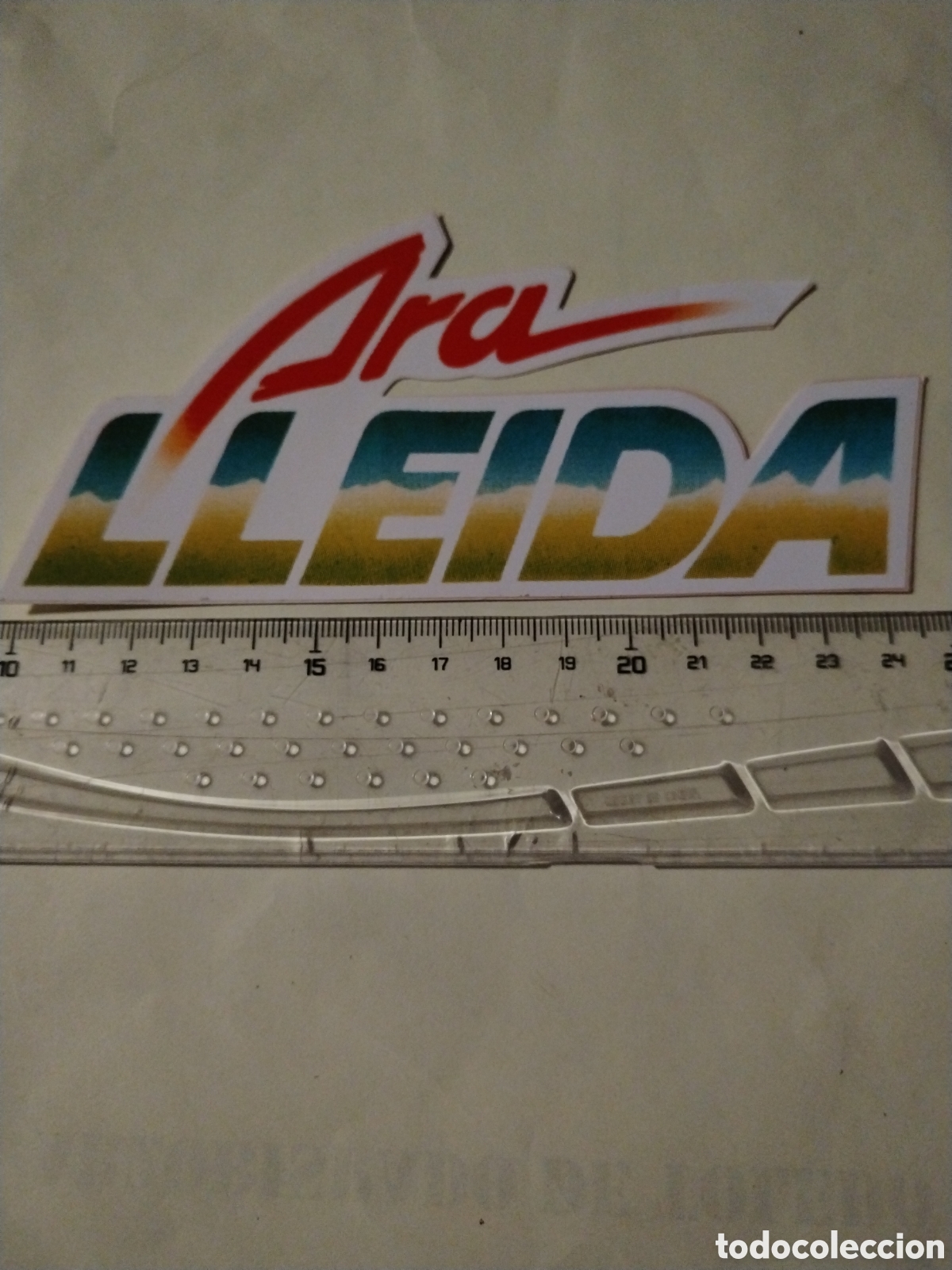 Pegatinas de colecci&oacute;n: Pegatina Ara Lleida troquelada - Foto 1