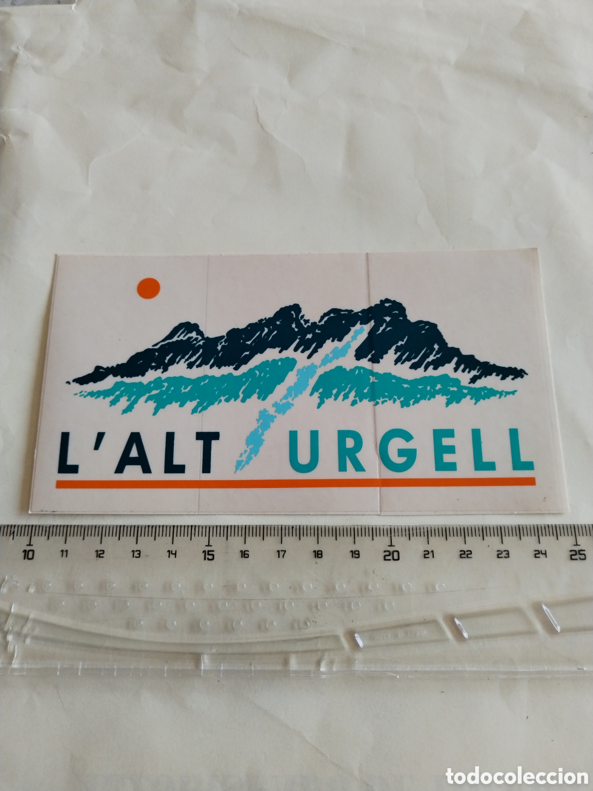 Pegatinas de colecci&oacute;n: Pegatina Alt Urgell - Foto 1