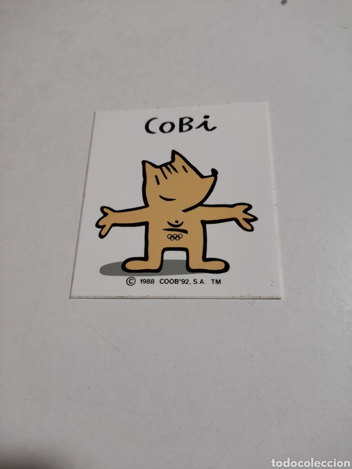 Pegatinas de colecci&oacute;n: Pegatina Barcelona,92 cobi