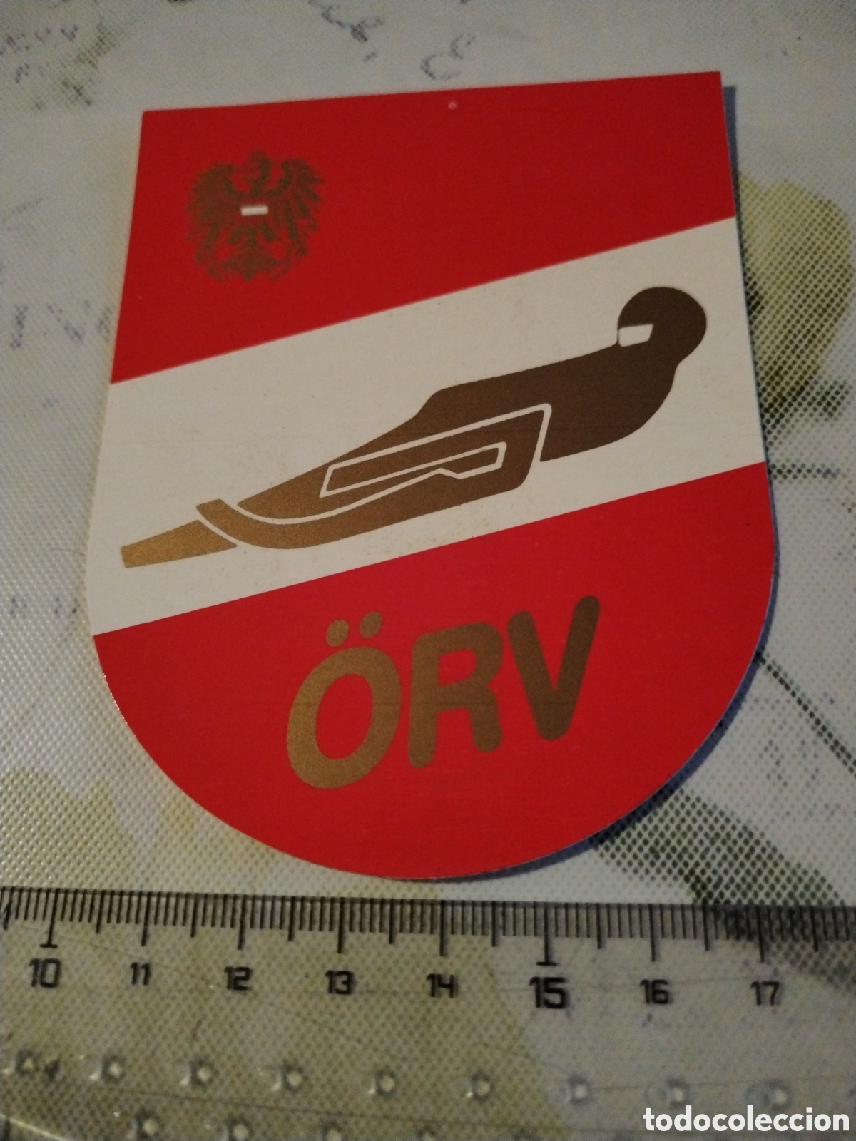 Pegatinas de colecci&oacute;n: Pegatina self-adhesive ORV Bobsled Bobsleigh - Foto 1