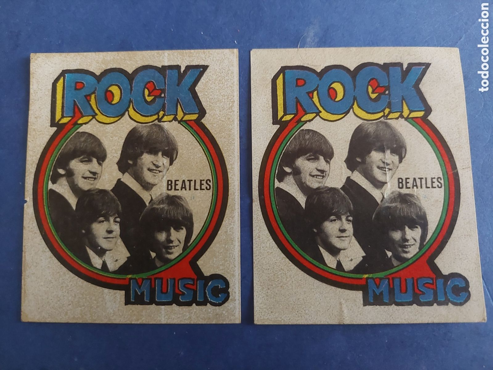 Pegatinas de colecci&oacute;n: Pegatinas THE BEATLES Dos unidades