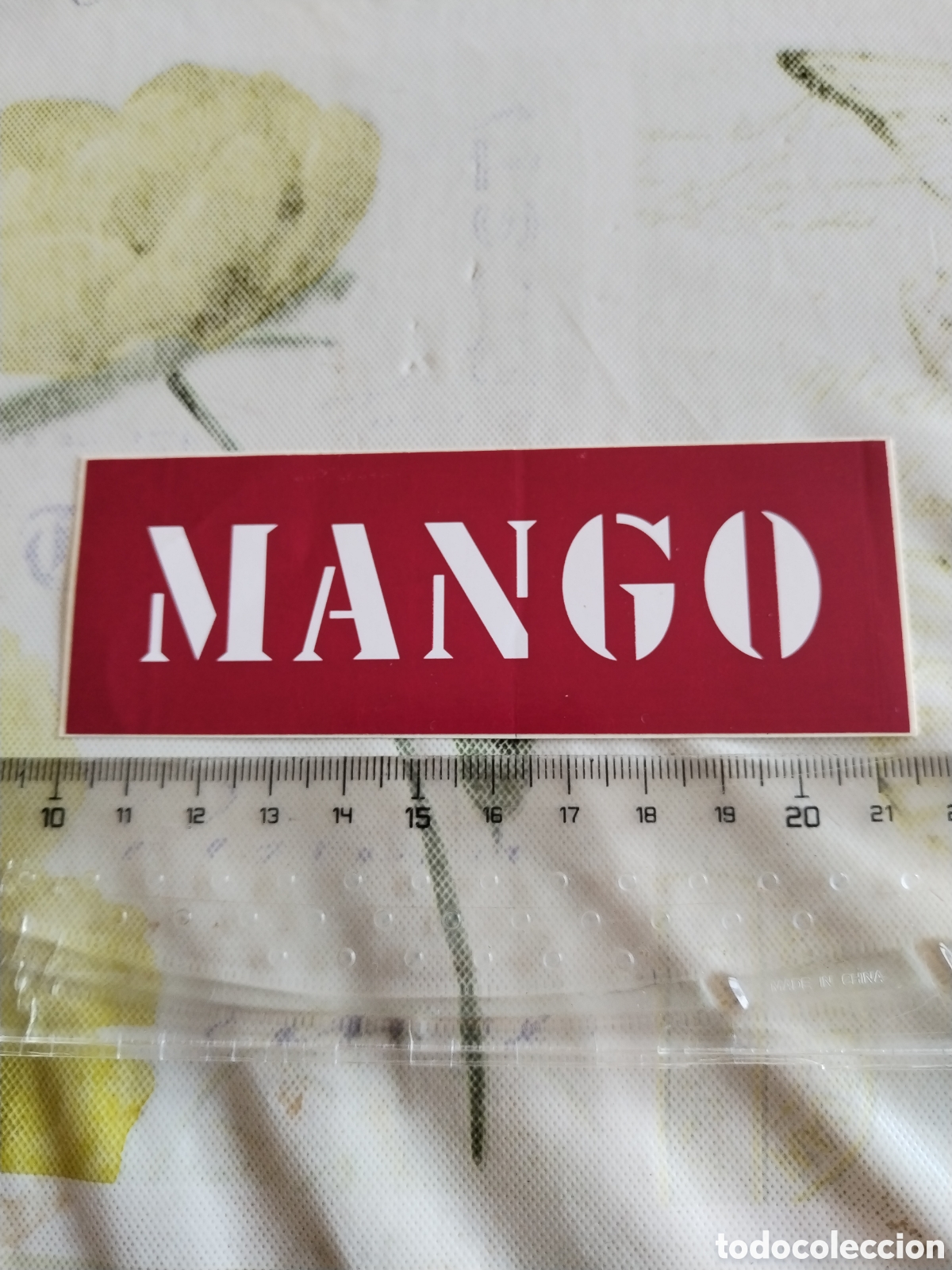 Pegatinas de colecci&oacute;n: 3 pegatina publicidad Mango - Foto 3
