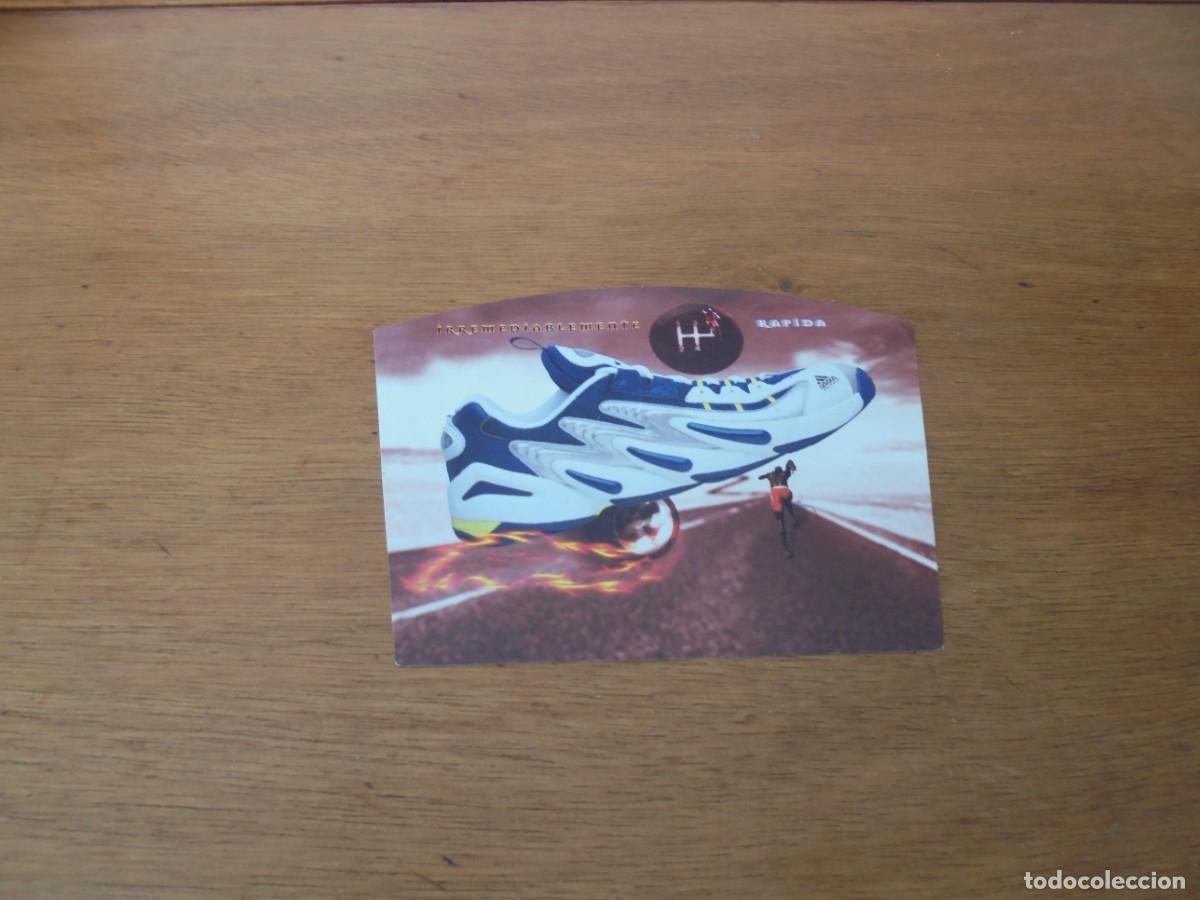 Pegatinas de colecci&oacute;n: PEGATINA PUBLICIDAD ADIDAS IRREMEDIABLEMENTE R&Aacute;PIDA