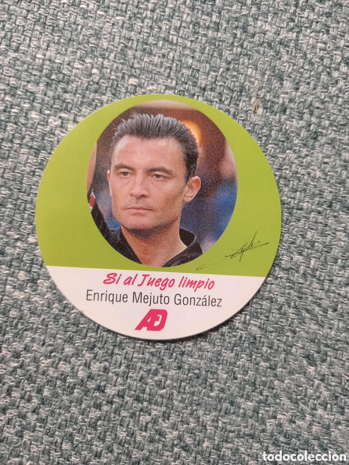 Pegatinas de colecci&oacute;n: PEGATINA DEPORTE MEJUTO GONZ&Aacute;LEZ. SI AL JUEGO LIMPIO