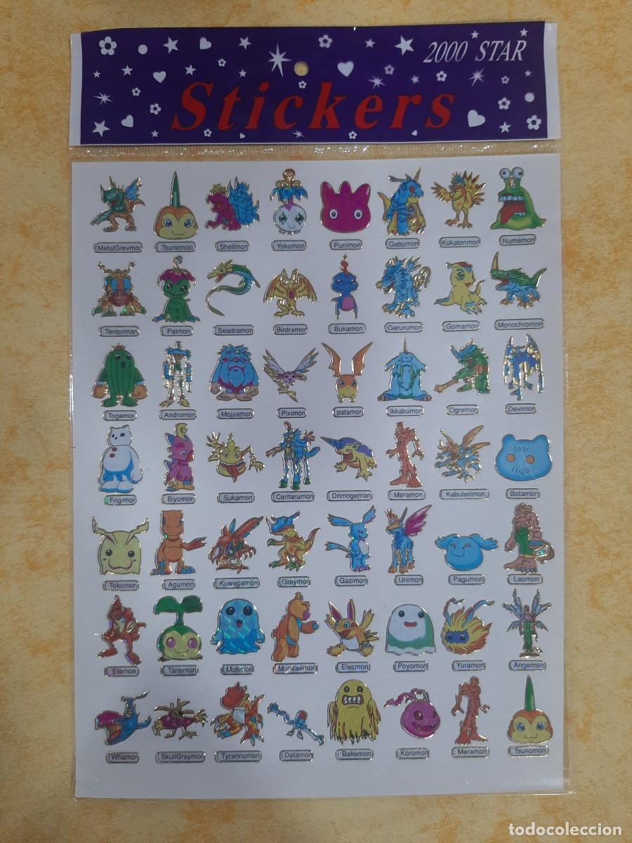 Pegatinas de colecci&oacute;n: PEGATINAS STICKERS DE DIGIMON ! - Foto 1