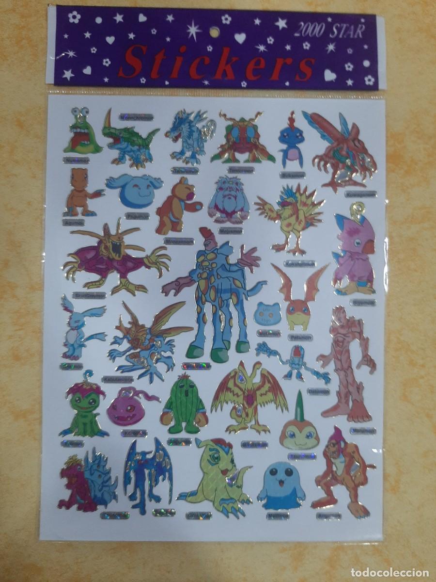 Pegatinas de colecci&oacute;n: PEGATINAS STICKERS DE DIGIMON ! - Foto 1