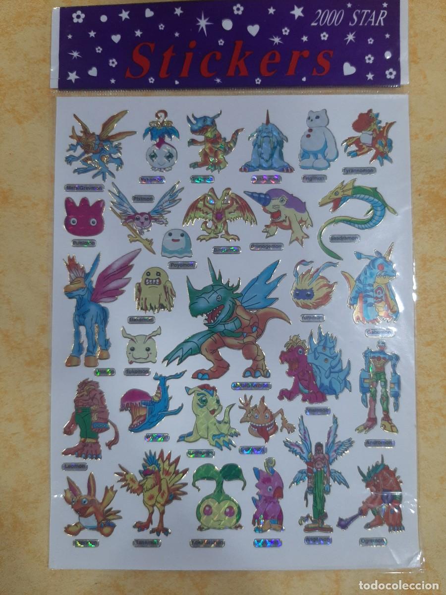 Pegatinas de colecci&oacute;n: PEGATINAS STICKERS DE DIGIMON ! - Foto 1