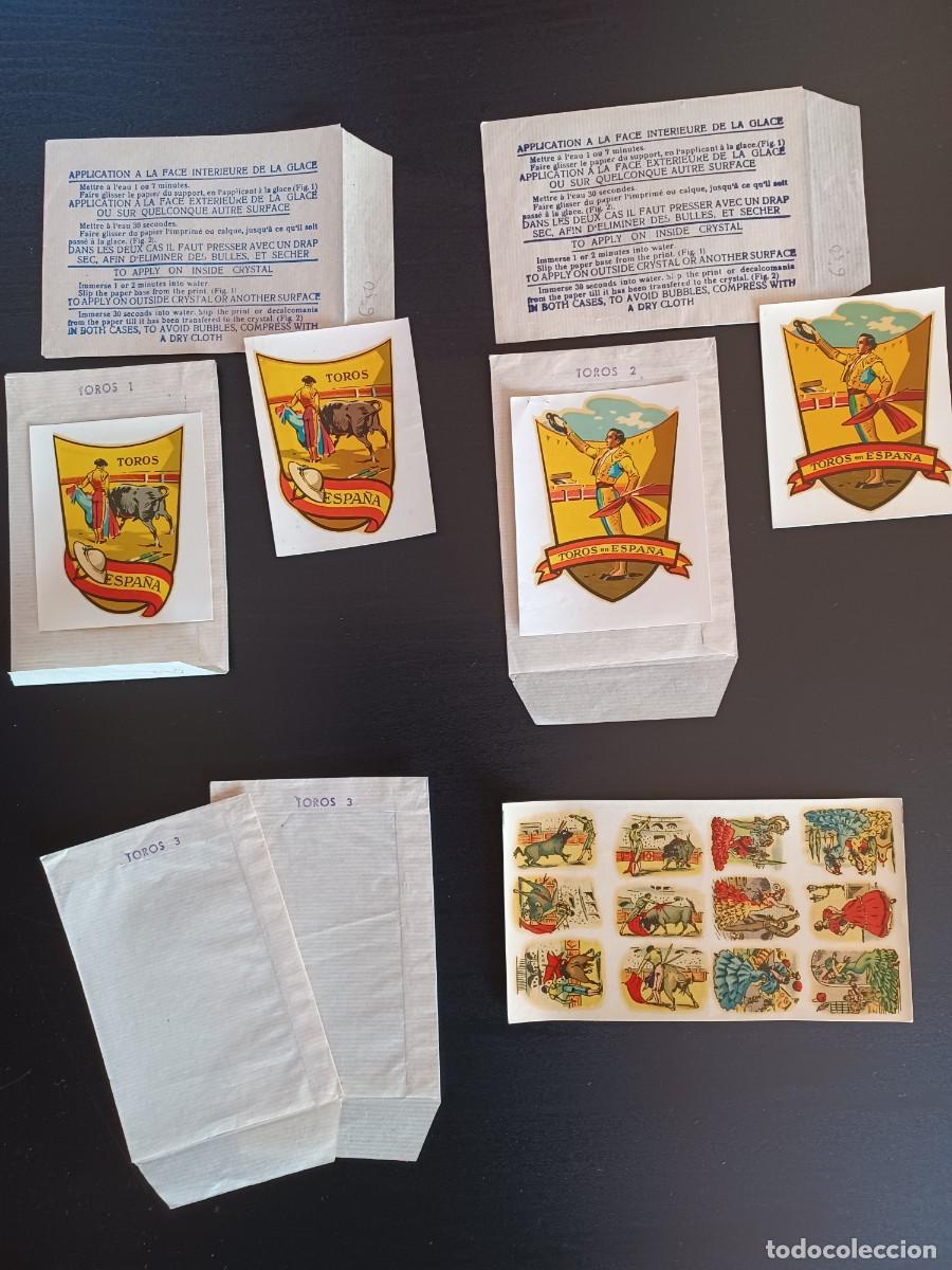 Pegatinas de colecci&oacute;n: Calcomanias de toros en Espa&ntilde;a. - Foto 1