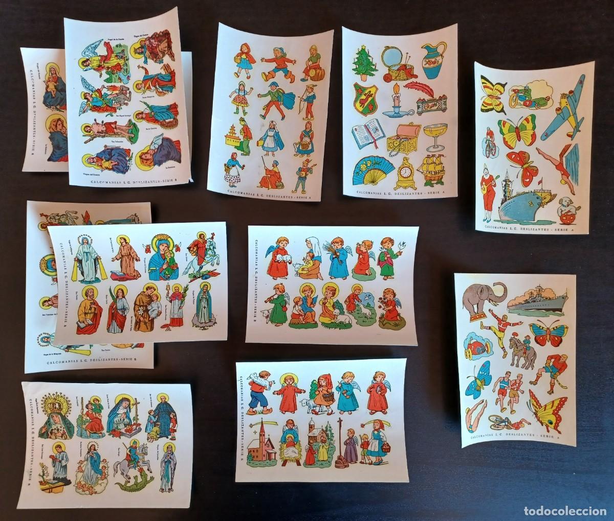 Pegatinas de colecci&oacute;n: Calcoman&iacute;as serie R y A . - Foto 1