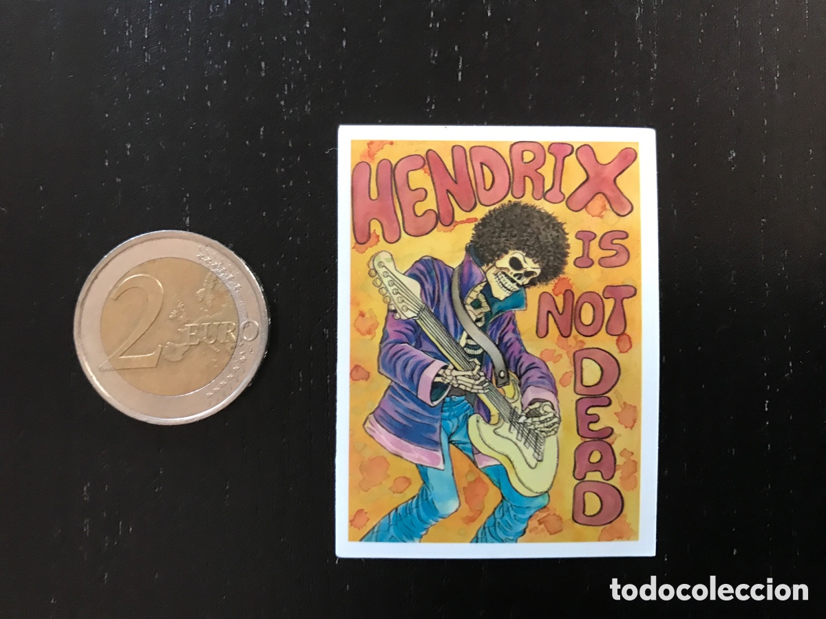 Pegatinas de colecci&oacute;n: Pegatina Jimi Hendrix - Foto 1