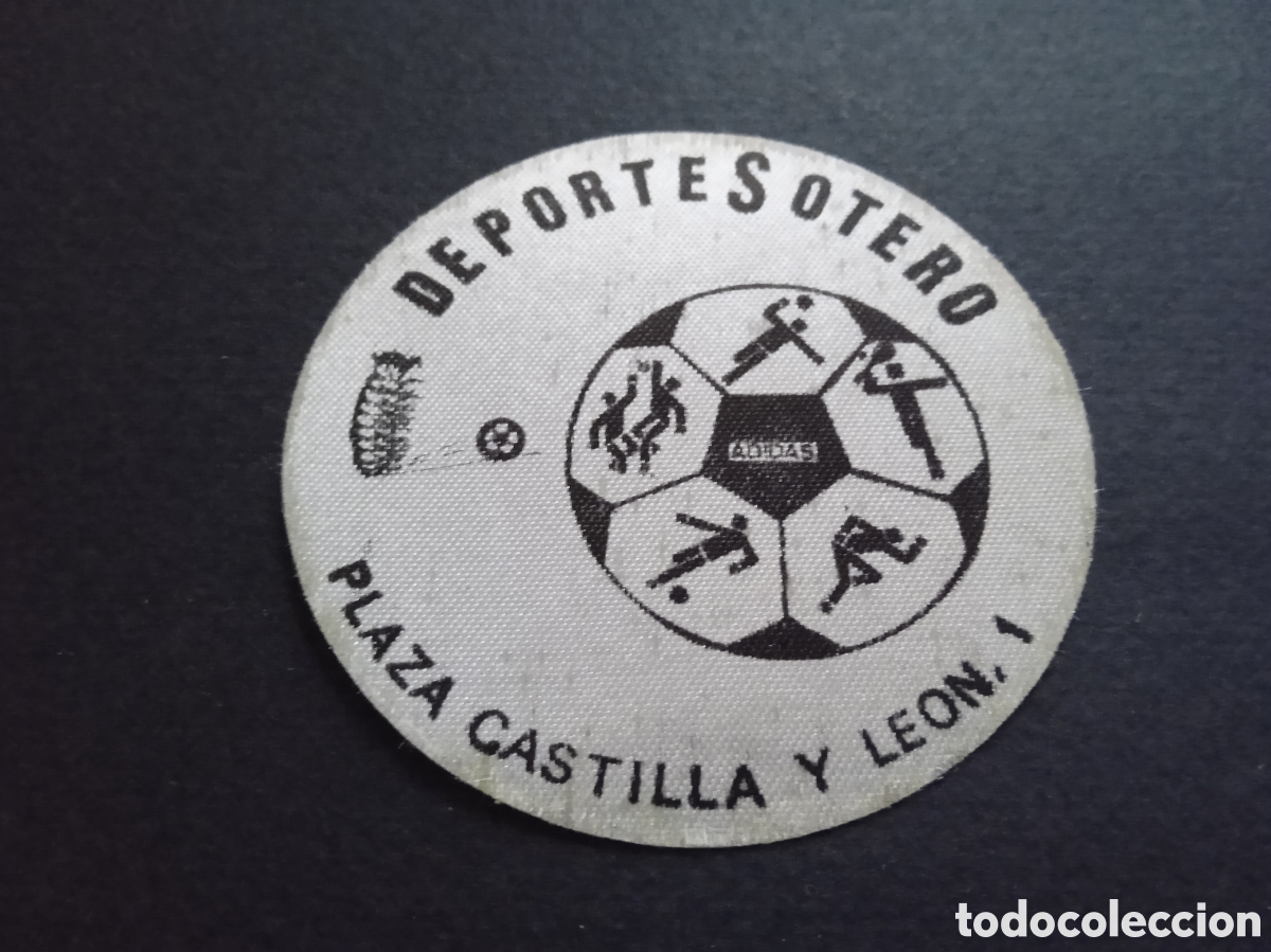 Pegatinas de colecci&oacute;n: pegatina a&ntilde;os 80 DEPORTES OTERO ADIDAS PLAZA CASTILLA Y LEON retro vintage antigua