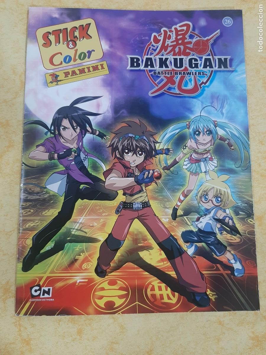 Pegatinas de colecci&oacute;n: ALBUM STICK BAKUGAN PANINI !