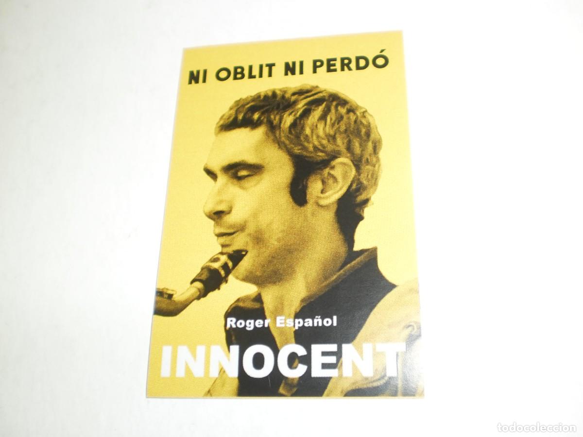 Pegatinas de colecci&oacute;n: pegatina processista catalunya. roger espa&ntilde;ol. anc 2019. repressaliat bala de goma (bon estat)