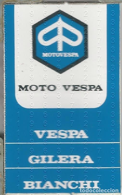 Pegatinas de colecci&oacute;n: MOTO VESPA GILERA BIANCHI 6 CM PEGATINA POR ESTRENAR L64