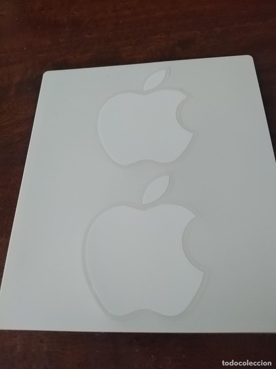 Pegatinas de colecci&oacute;n: Pareja de pegatinas Apple. Para port&aacute;til, m&oacute;vil, etc.