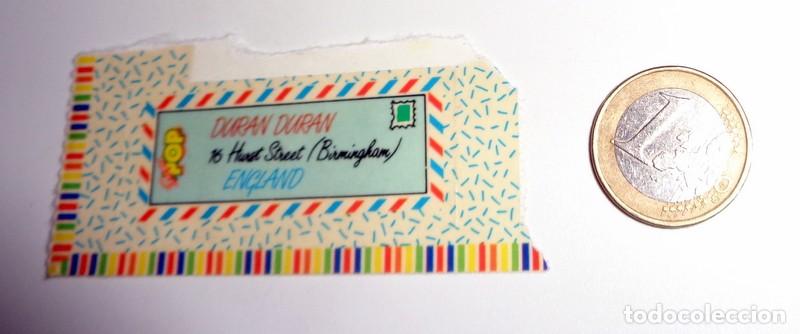 Pegatinas de colecci&oacute;n: PEGATINA CROMO CROMITO ANTIGUO - REVISTA SUPER POP M&Uacute;SICA - DURAN DURAN - A&Ntilde;OS 80