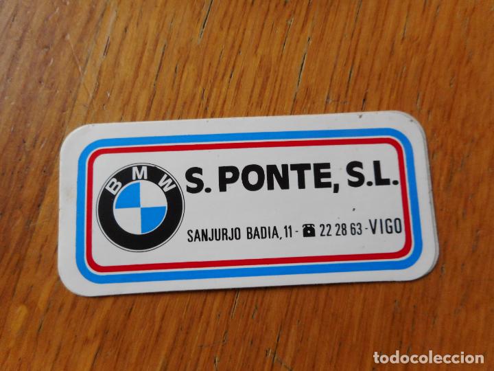 Pegatinas de colecci&oacute;n: ANTIGUA PEGATINA BMW S.PONTE S.L VIGO