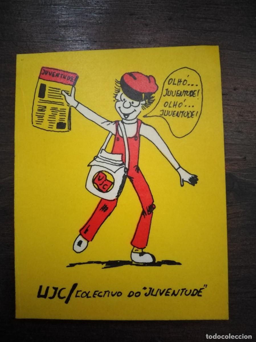 Pegatinas de colecci&oacute;n: Pegatina comunista de Portugal. UJC/COLECTIVO DO JUVENTUDE.