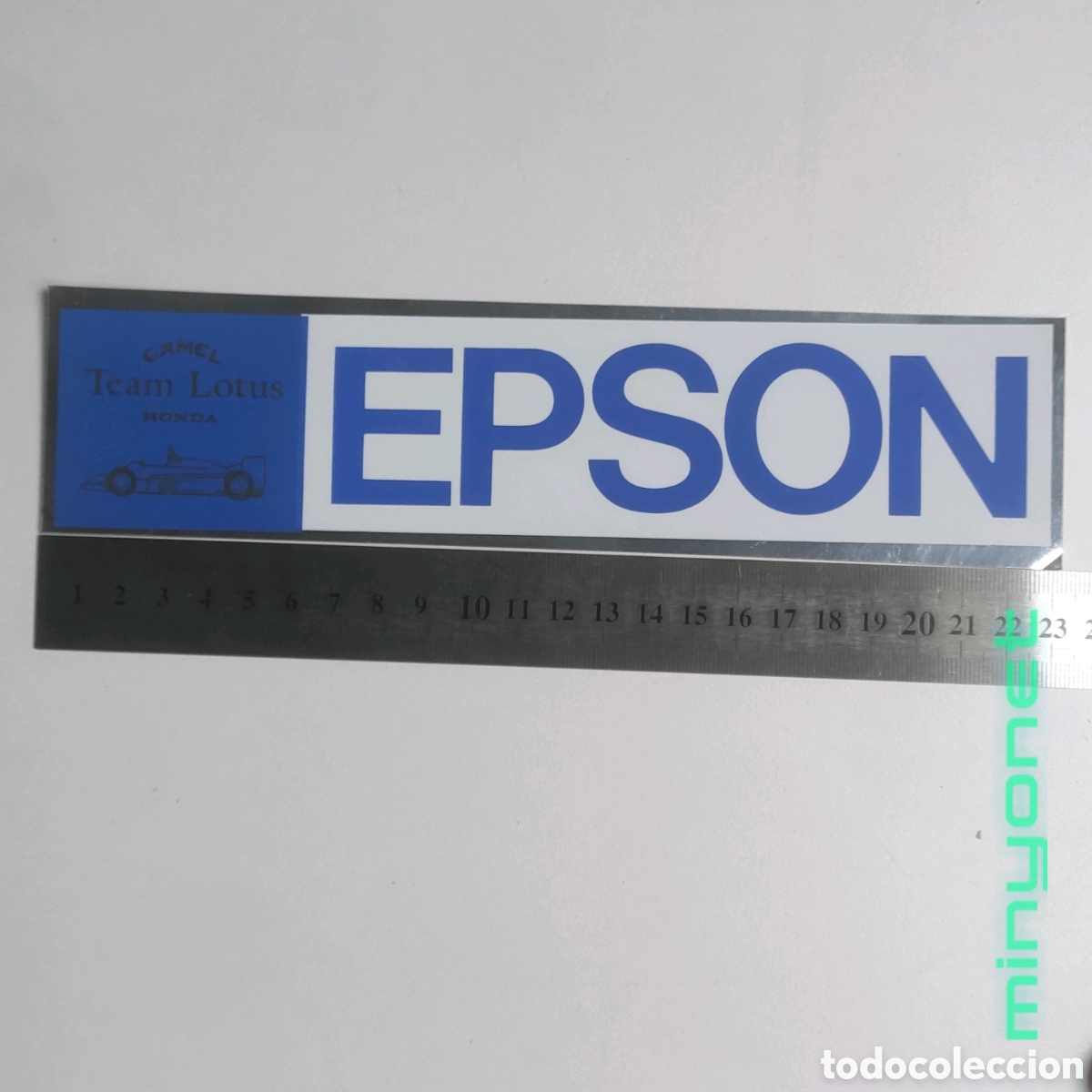 Pegatinas de colecci&oacute;n: Pegatina Epson - Camel Team Lotus Honda F&oacute;rmula 1
